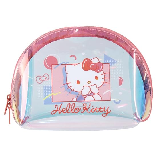 T s Factory Sanrio Characters Aurora Shell-Shaped Pouch Hello Kitty H120×W165×D55mm SR-5544250KT B0DQTTWFCZ