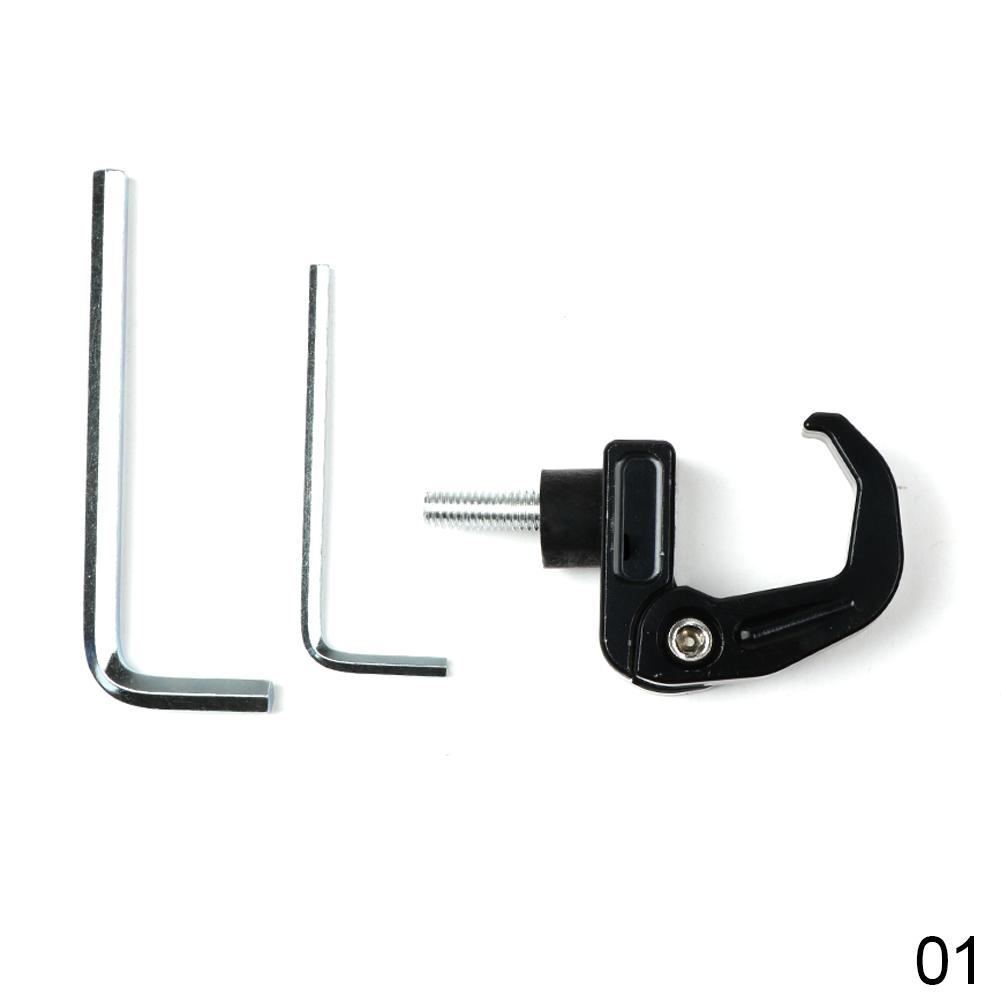 Aluminum Alloy Motorcycle Luggage Helmet Hook Mount Motorbike Scooter Holder Bag Hanger With Screw