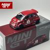 MINIGT 1:64 LB-WORKS x Abas Works ABARTH 595 Rotes Leichtmetall-Automodell 963