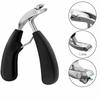 Extra Wide Mouth Curved Nail Clippers Anti-Splash Thick Nail Trimmer Toenail Nippers  Fingernail