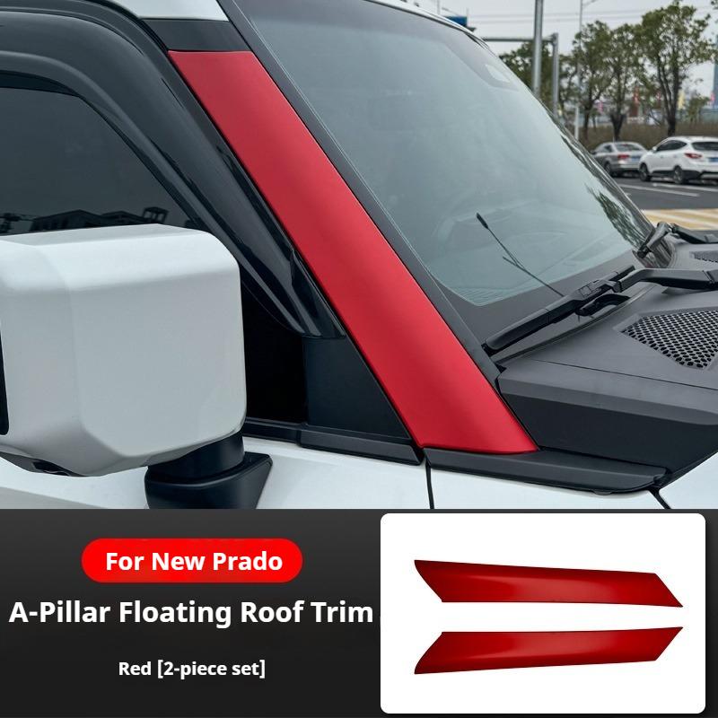 For Toyota Land Cruiser 250 Prado Lc250 2024 Car A-pillar Decorative Strip Suspended Roof Window Front Gear Pillar Light Strip