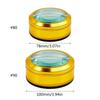 Pocket Desk Magnifying Glass Desktop Magnifier Reading Magnifying Glass Metal Magnifier for Reading Book Maps- Craft