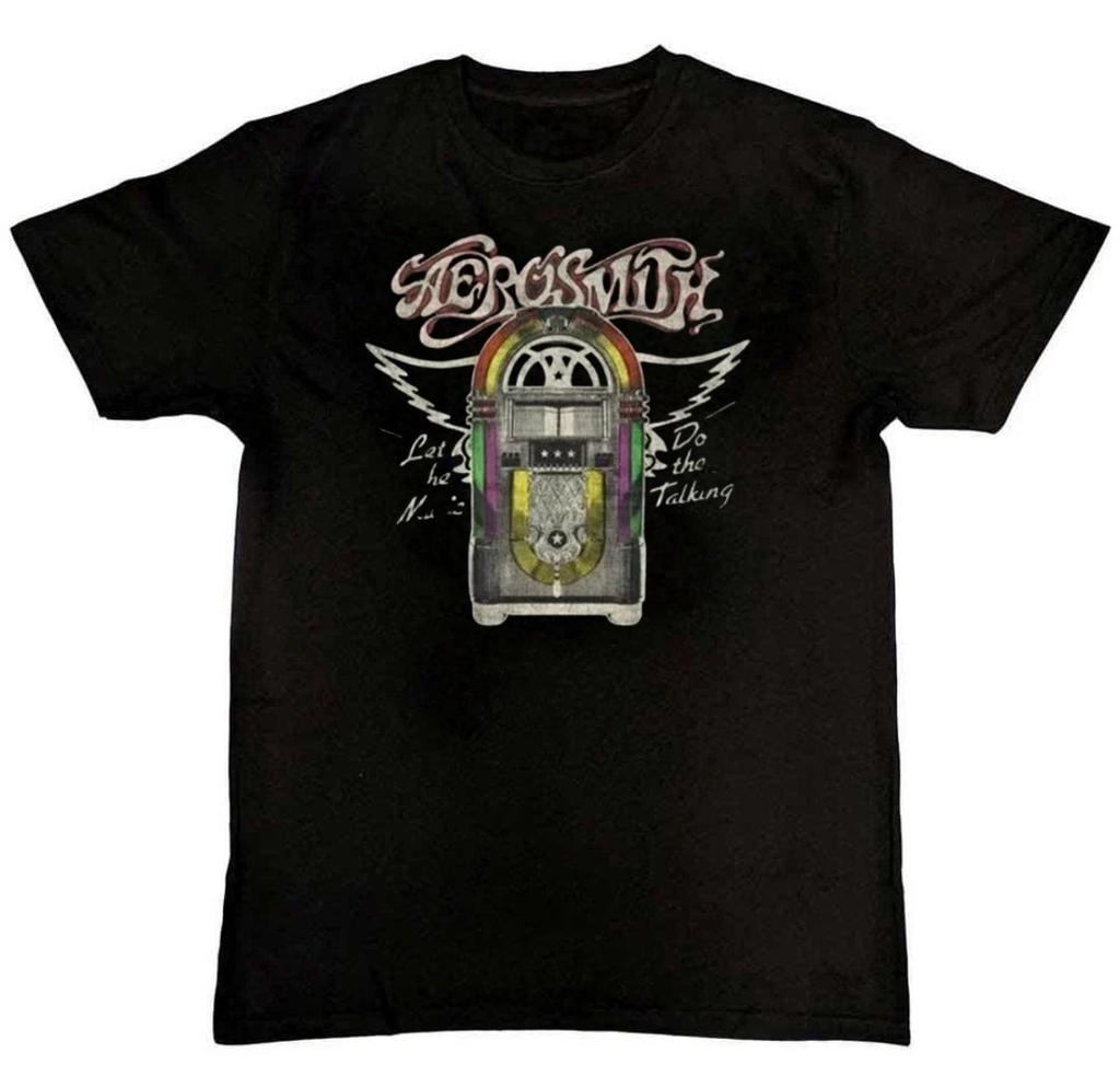 Aerosmith Band Graphic Print Mens T-Shirt S-4XL