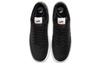Herren Sneaker Nike Court Vintage Premium Schwarz Schwarz/Total Orange/Weiß