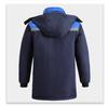 Men's Thick Winter Work Jacket - Wear-Resistant, Anti-Scald, Cotton with Plus Velvet Lining