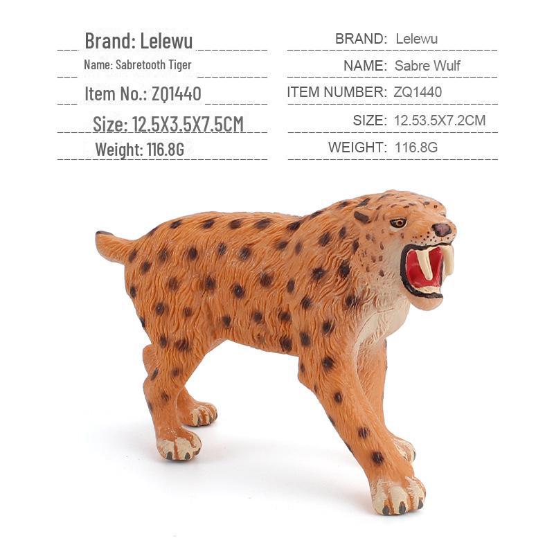 Имитационная модель древних животных: Шерстистый носорог и мамонт - развивающая игрушка для детей