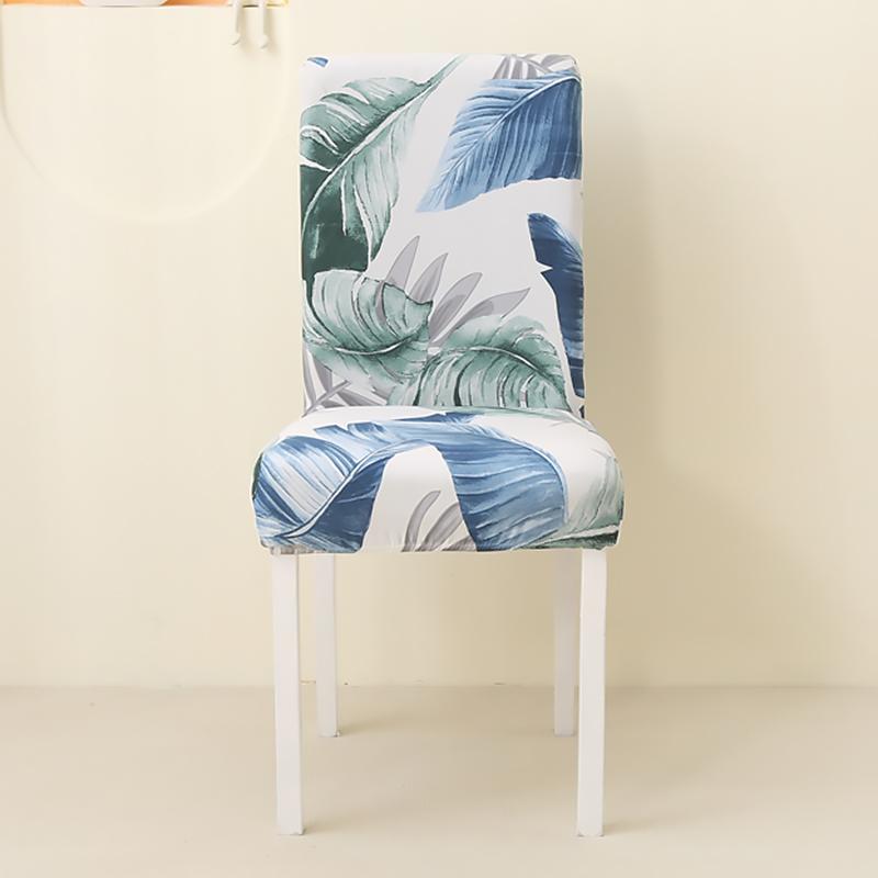 Stretch Dining Chair Cover Anti-Dirty Chair Seat Cover For Living Room,Wedding,Kitchen El,Ceremony,Banquet,Office Removable