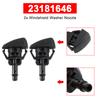 2x 23181646 Windshield Washer Nozzle for Chevrolet Silverado 1500 2014-2019