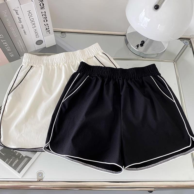 Sports Shorts Women's Summer Loose Running Fitness Outside Wear High Waist Wide Leg Slimming Quick Dry Casual Pants