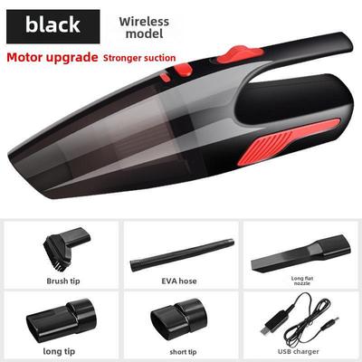 Portable High-Power Handheld Car Vacuum with Wireless Charging & Strong Suction