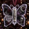 Acrylic Money Holder Ornament Butterfly Hanging Style Treat Holder Ornament Personalized Design Transparent Holiday Gift Pendant