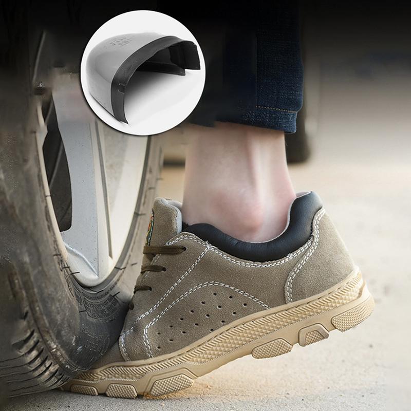 Oulylan Steel Toe Labor Footwear For Four Season Men Anti Slip Breathable Safety Shoes Outdoor Anti Puncture Protection Boots