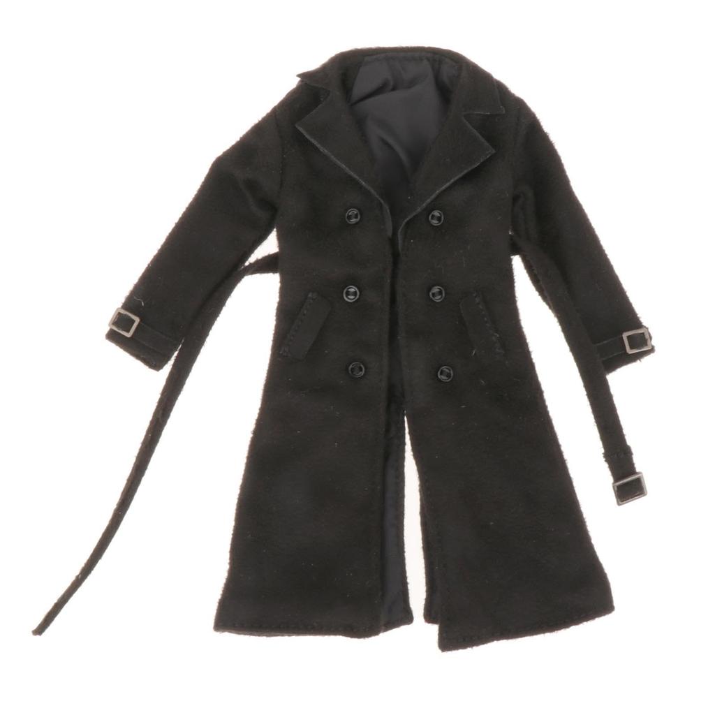 STARTIST Scale Figure Wired Trench Male Figure Coat Doll Dress Up Miniature Soldier Costume for 6 Inch Soldier Figures 1/12 Coat, Costume,