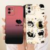 5.4'' Casing For iPhone 12 mini Case Cover Silicone Luxury Fashion Cool Kawaii Cute Painted Funda A2399 A2176 A2398 A2400