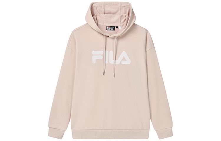 Men's Sweatshirt FILA Sweatshirt Fall Unisex Longlin Pink