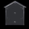 Wireless Doorbell Rain Cover Protective Box Door Bells Rings Waterproof Case Clear House Shape Doorbell Rain Cover