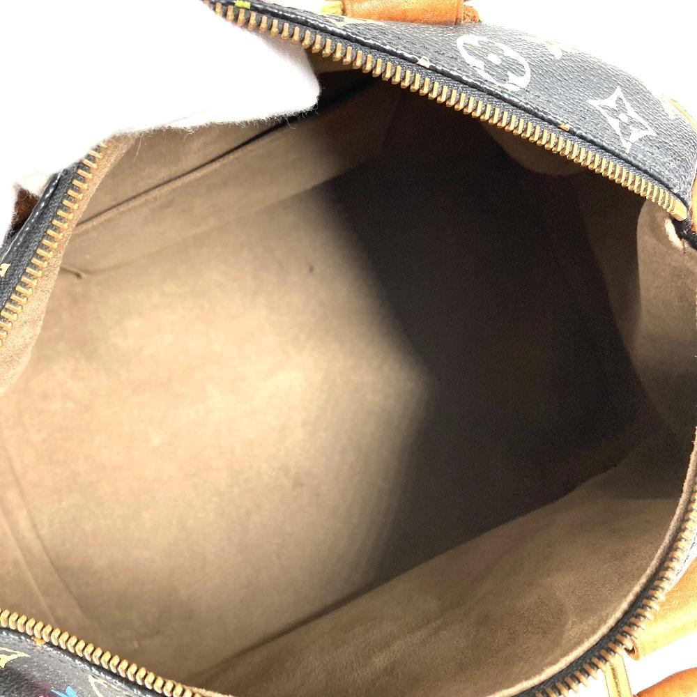 Louis Vuitton M92642  MonogramMulticolore Speedy30 Hand Bag Noir Black