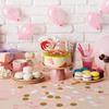 200 Pcs Pink Bow Confetti Table Decoration, Gold Dot Paper Pink Confetti for Birthday Bachelorette Engagement Wedding Bridal Shower Baby Shower Party