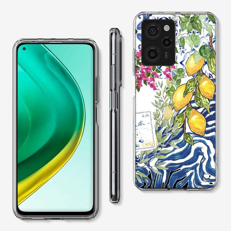 

Чехол для телефона с лимонами в средиземноморском стиле для Xiaomi Poco M8 M7 M6 M4 M3 X7 X6 X4 Pro F7 Ultra M5S Mi 14 14T 15 15T 12T 10T Pro 12S 1 Xiaomi 15T Pro 5G