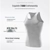 Men's Cotton Sleeveless Vest: Casual Plus-Size Athletic Base Layer for All Seasons
