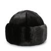 Russian Winter Bomber Caps Unisex Faux Fur Warm Thick Outdoor Cap Retro Stylish Snow Ski Bonnet for Men And Women