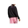 Adidas Originals Trefoil X André Saraiva Graphic Print Crew Neck Sweatshirt Women Tops Black HY4267