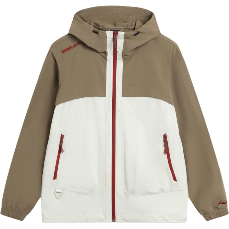 

Li Ning CF Легкая Универсальная Спортивная Ветровка Унисекс Верхняя одежда AFDVF47-4 S