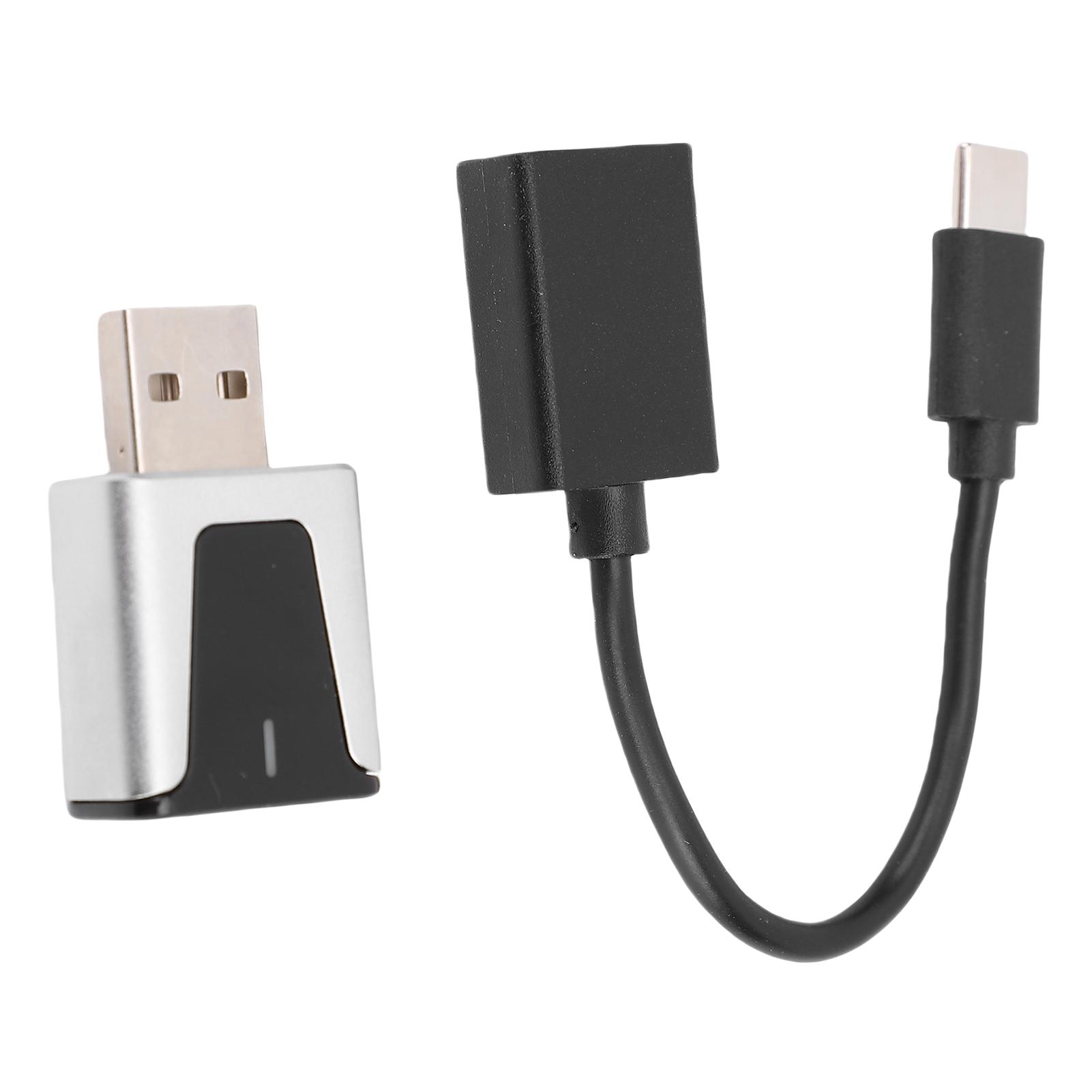 

Беспроводной адаптер для Carplay для Android Auto 2 в 1 5.8G WiFi Bluetooth Автомобильный проводной к беспроводному адаптеру с Type C к