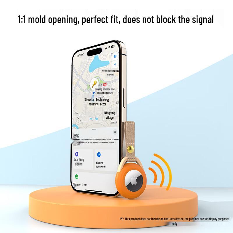 GDGO AirTag Soft Rope Silicone Protective Case