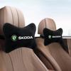 Poduszka pod szyję do samochodu Ochraniacz zagłówka z pluszu Uniwersalna poduszka na zagłówek i oparcie Do Skoda FABIA YETI KAMIQ KODIAQ SUPERB RAPID