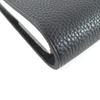 Excellent HERMES Notebook cover Yuris GM With refill black Togo Leather Women Used