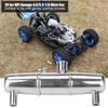 18001P Upgrade Aluminum Alloy Dual Exhaust Joint Tubing for HPI Savage 4.6 5.9 1 8 Nitro Car