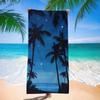 Bohemian Mandala Sea Turtle Beach Towel Underwater Print Quick Dry Absorbent Towel for Summer