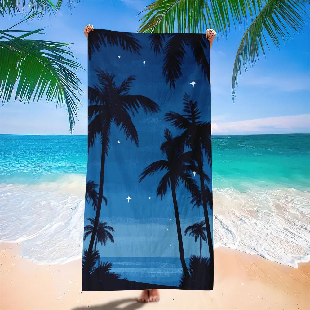 Bohemian Mandala Sea Turtle Beach Towel Underwater Print Quick Dry Absorbent Towel for Summer
