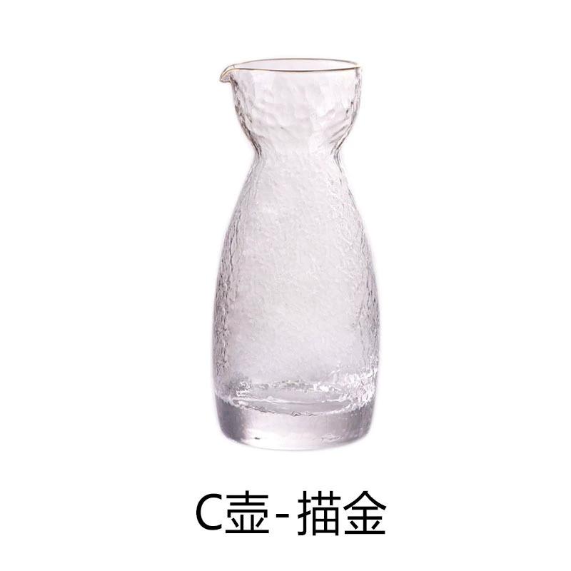 Japoński Styl Szklanki do Sake Zestaw Kubków Kreatywne Przezroczyste Kubki do Herbaty Akcesoria do Wina Czajniczek do Sake Kubek Wino Whisky Zestaw Kieliszków Shot Nowy