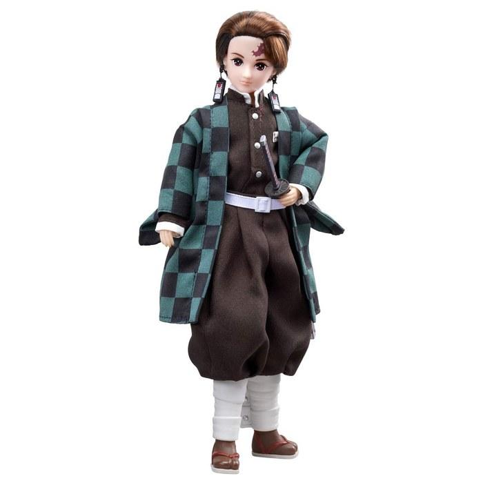 Ricchan Doll Demon Slayer Kamado Tanjiro x Haruto Black, Green (1 count)