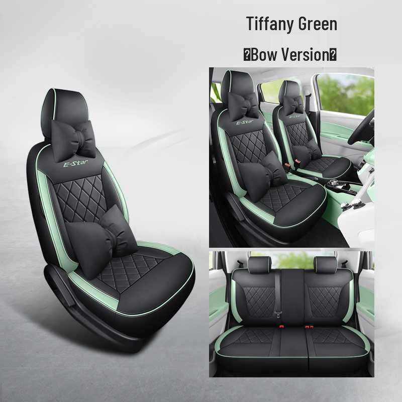 Benbenestar National Edition Full Coverage Colorful Car Seat Cushions and Covers