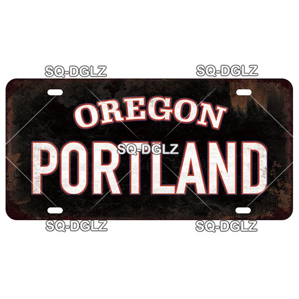 USA WEST City LOS ANGELES 15x30cm Plate Sports Tin Sign State Wall Decoration Metal Sign Home Decor Painting Plaques Art Poster