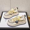 New Trendy Simple Heightening Shoes Casual Breathable Student Single Shoes Women's Fashion Versatile Sports Breathable White Shoes
