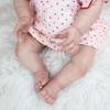 BZDOLL 55CM 3D-Paint Skin Soft Silicone Reborn Baby Doll Toy For Girl Lifelike Princess Toddler Lisa Bebe Dress Up Boneca Gift