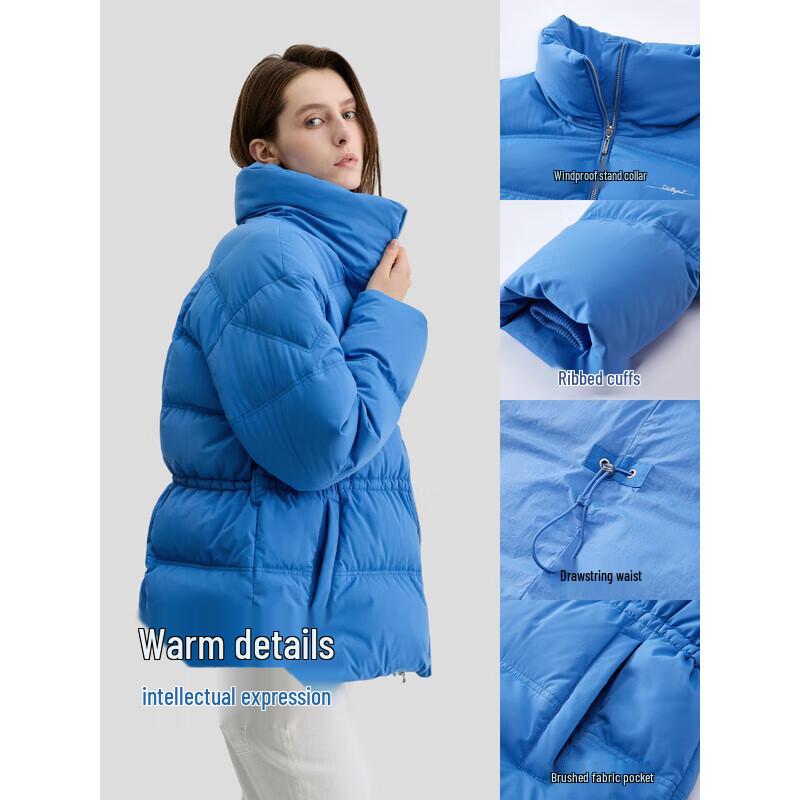 Bingjie Women's Mid-Length 95% Duck Down Puffer Jacket J5400DI40D