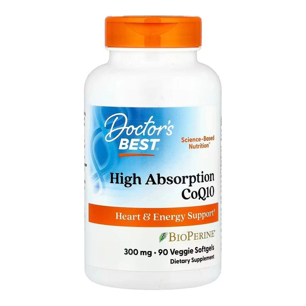 High Absorption CoQ10 with BioPerine, 300mg - 90 veggie softgels
