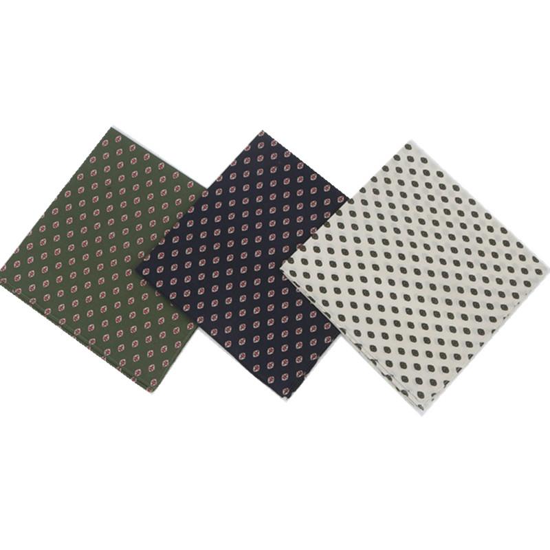 3 шт. 45x45 см Квадратный Хлопковый Винтажный Платок с Цветочным Принтом Высокого Качества Женский Платок Женское Впитывающее Ручное Полотенце Подарок на Свадьбу/Вечеринку