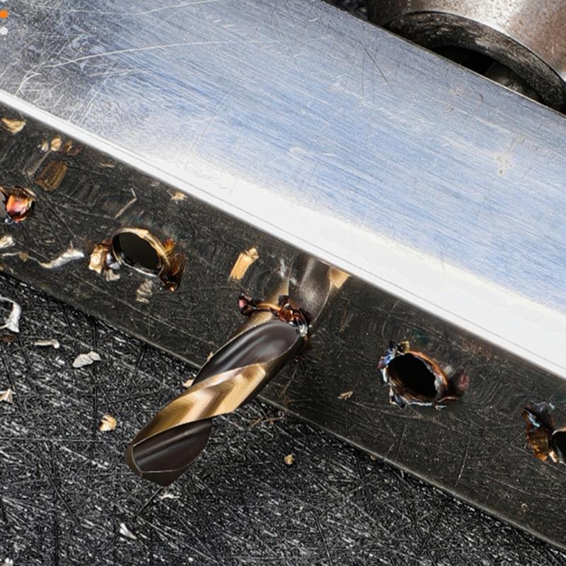 6Pcs Double Headed Auger Drill Bits For Metal Stainless Steel Wood Drilling Power Tool 3mm/ 3.5mm/ 4mm/ 4.5mm/ 5mm/ 6mm