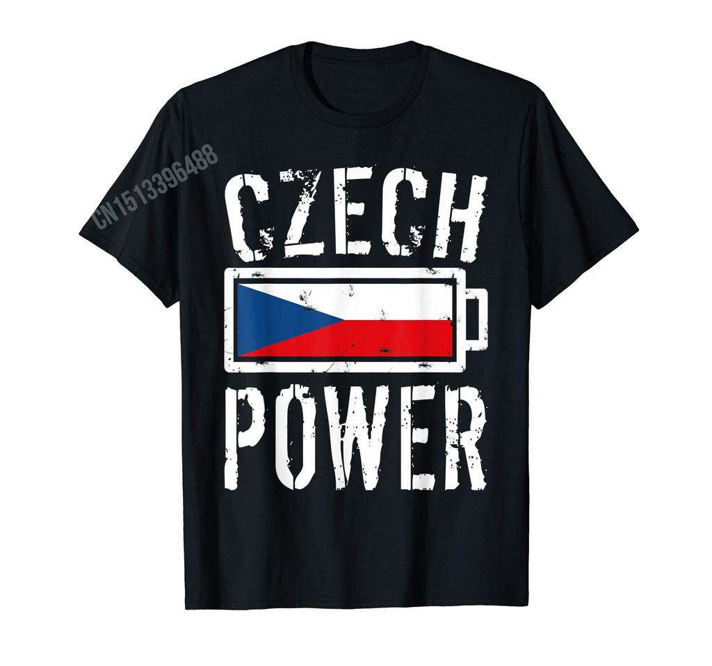 Men Women T Shirt More Design Czech Republic Lion Coat of Arms Graphic TShirt Map Tops 100 Cotton Tees
