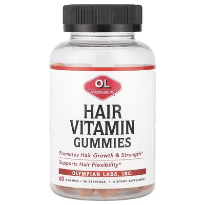 Olympian Labs, Hair Vitamin Gummies, 60 Count