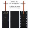 Q6PA Tragbare 40x18650 Akku-Aufbewahrungsbox DIY Power Case Box mit Schnelllade- und Mehrfachschutzfunktionen Ohne Akkus