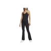 Nike Sportswear Chill Knit High-Waisted Slit Flare Casual Pants Women Bottoms Black FQ2114-010