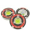 Two-sided Golf Green Reader Kirsite Golf Ball Marker Golf Accessories Golf Hat Clip Marker  Girl