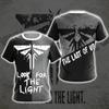 2024 Summer Hot Selling 3D Games Print the Last American Men's and Women's T-shirts Large Size Loose Short-sleeved Casual Top